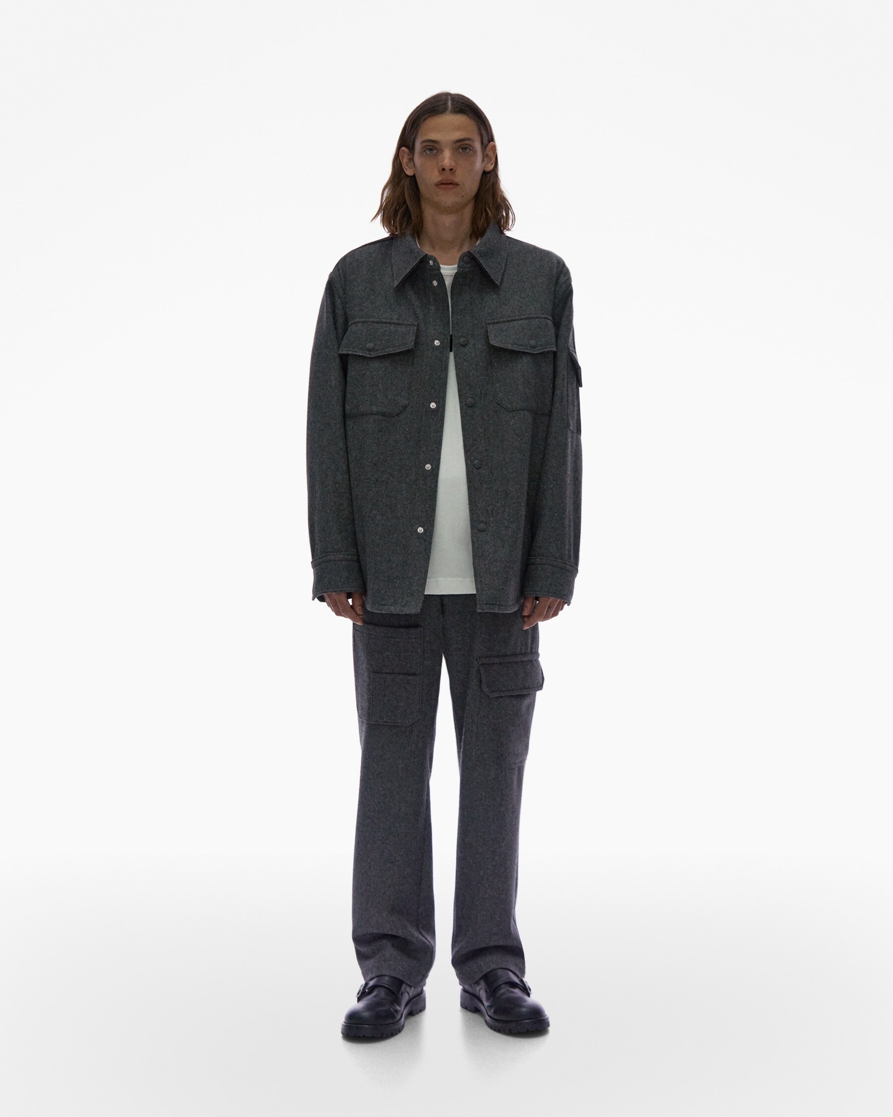 FLANNEL CARGO PANT - 2