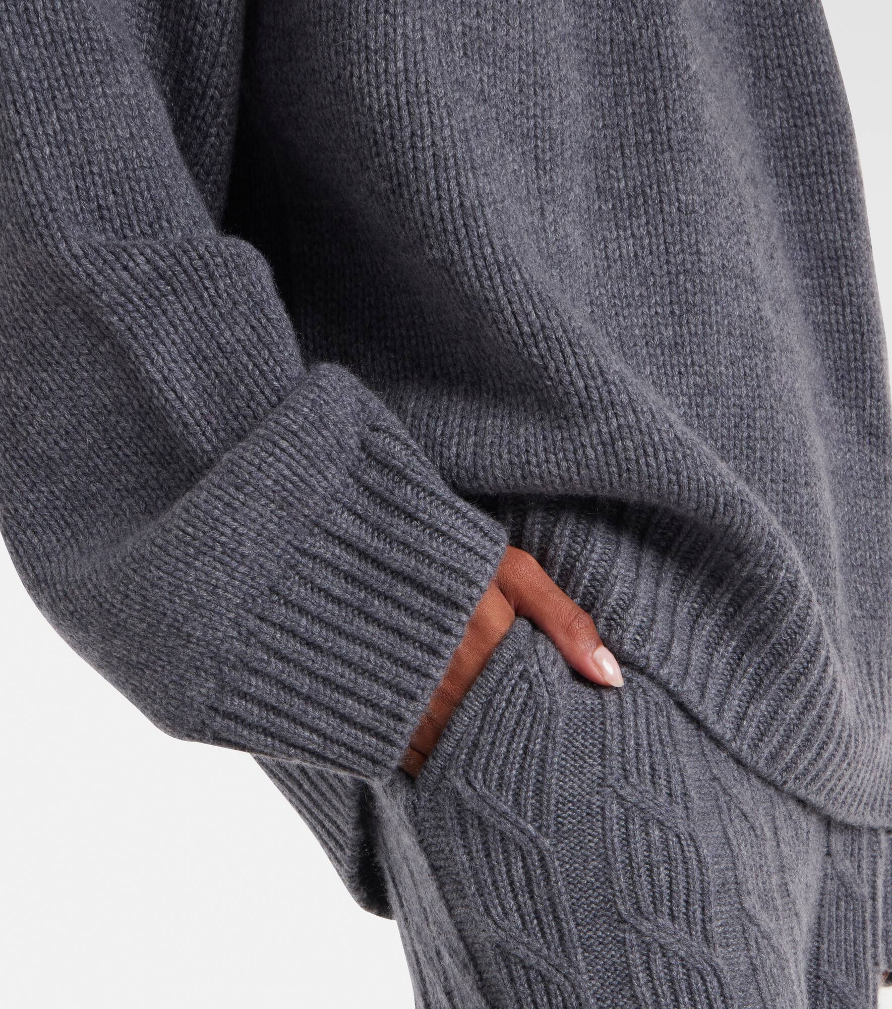Oia oversized cashmere sweater - 5