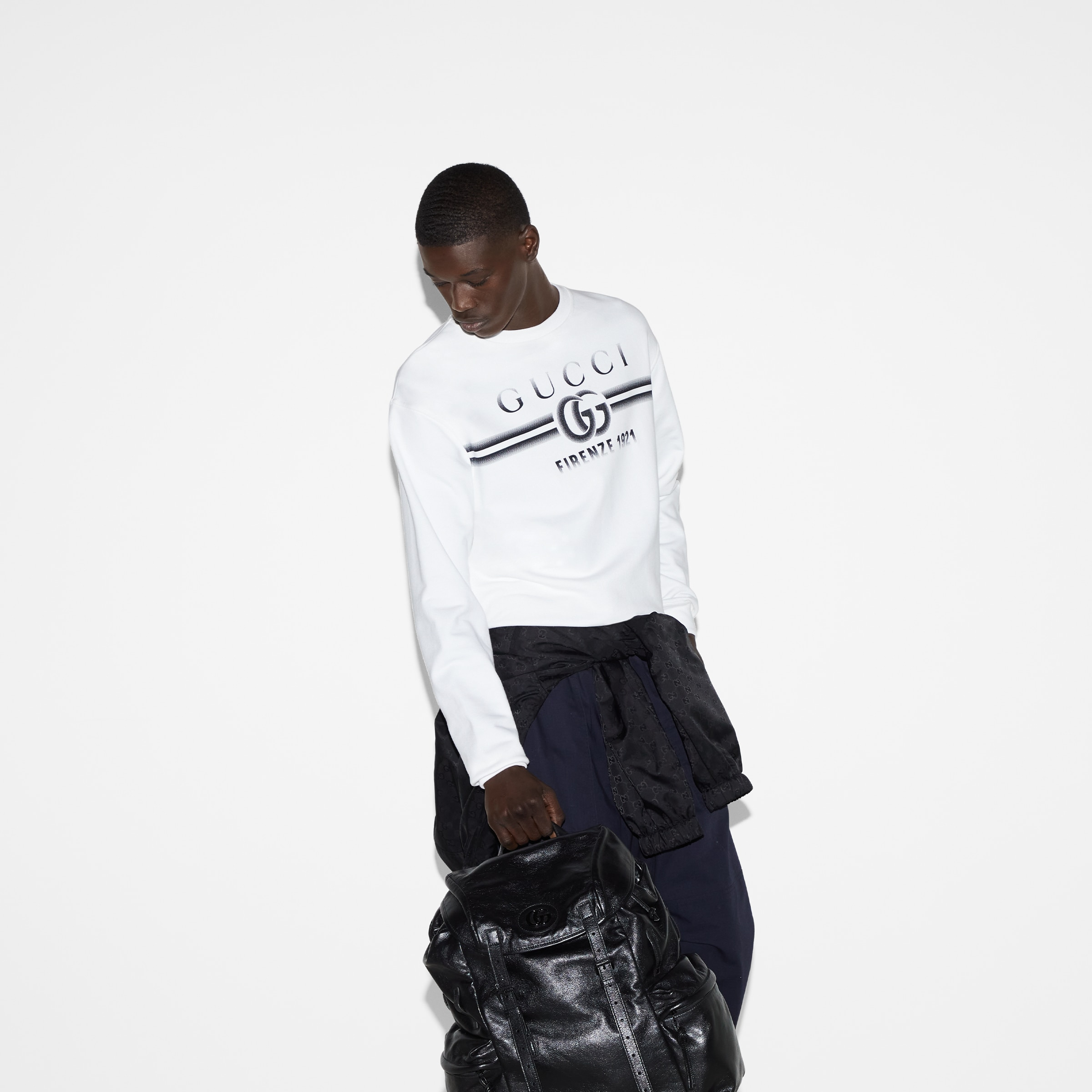Cotton jersey sweatshirt - 6
