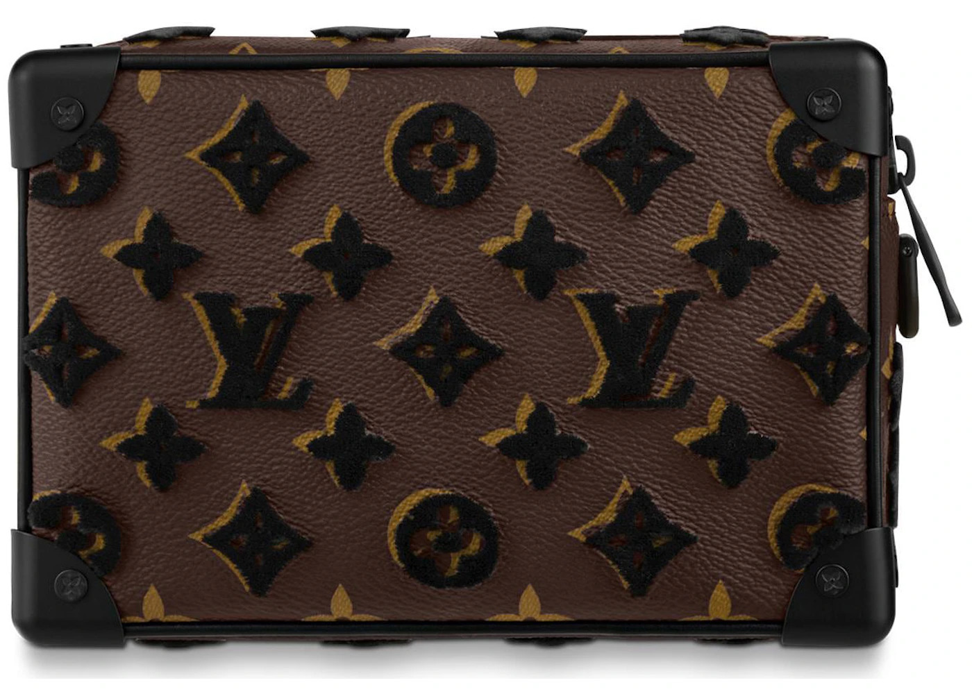 Louis Vuitton Mini Soft Trunk Monogram Tuffetage Black - 2