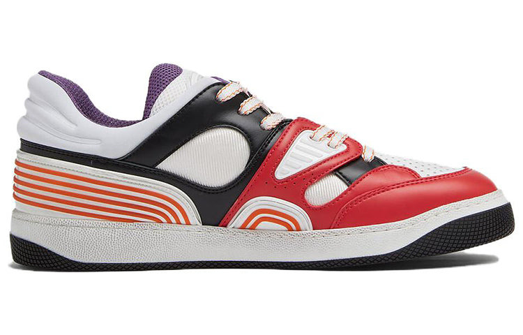 (WMNS) Gucci Basket 'Red White Black' 700291-2SH90-6662 - 2