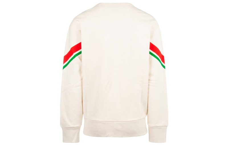 GUCCI Gucci Striped Printed Pullover Long Sleeve 'White' 475532-XJBCM-9230 outlook