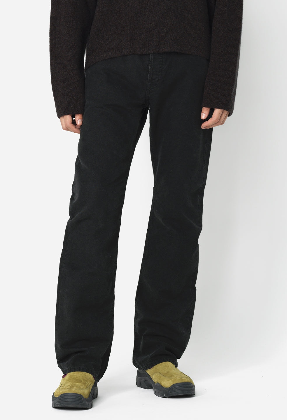 WASHED CANVAS CARIBOU BOOT-CUT - 3