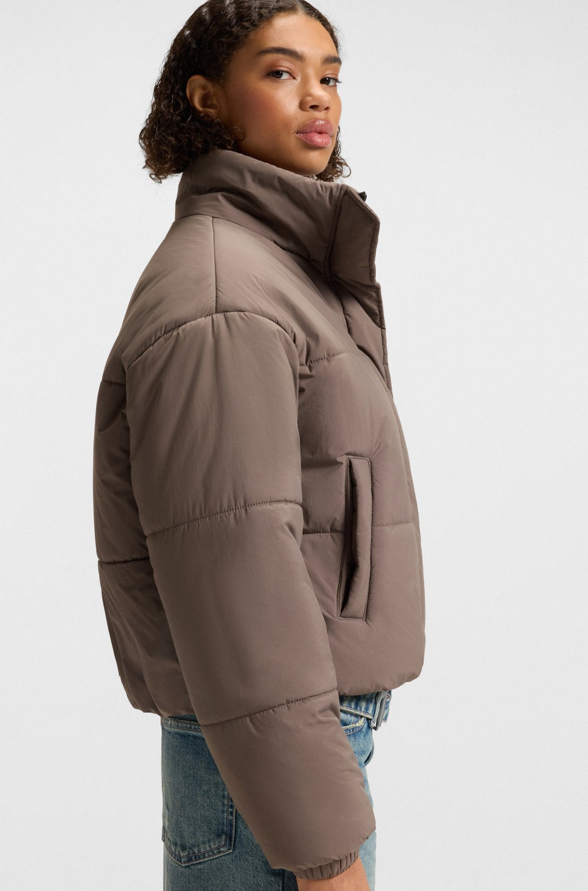 RELAXED-FIT PADDED JACKET WITH WATER-REPELLENT OUTER - 6