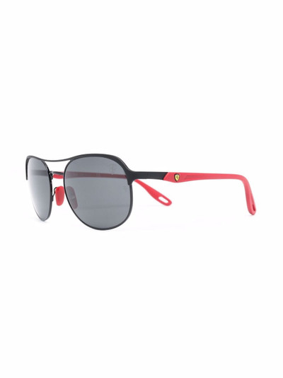 Ray-Ban x Scuderia Ferrari aviator sunglasses outlook