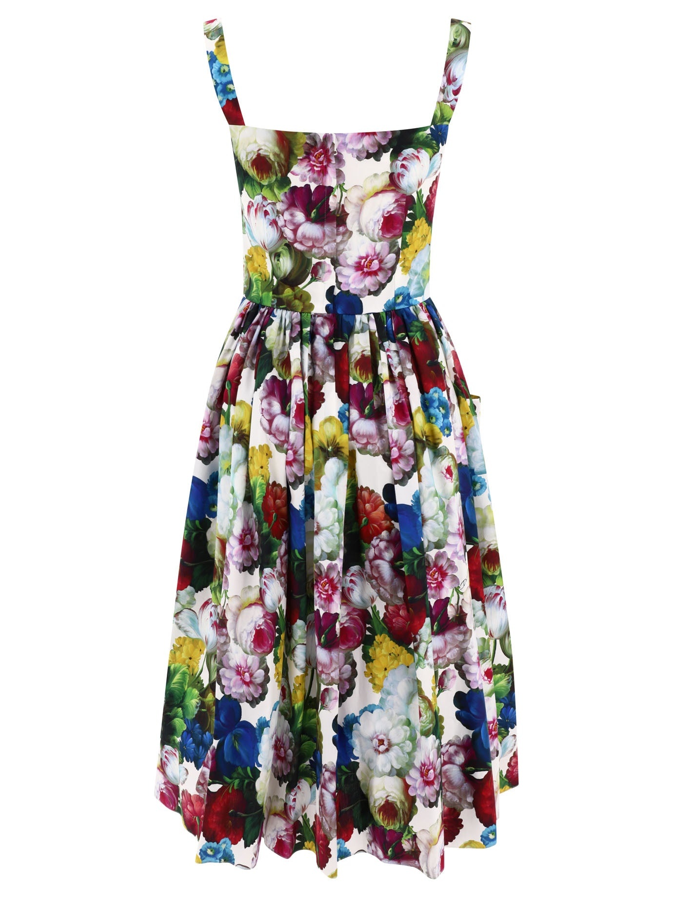 Dolce & Gabbana Dress With Nocturnal Flower Print - 2