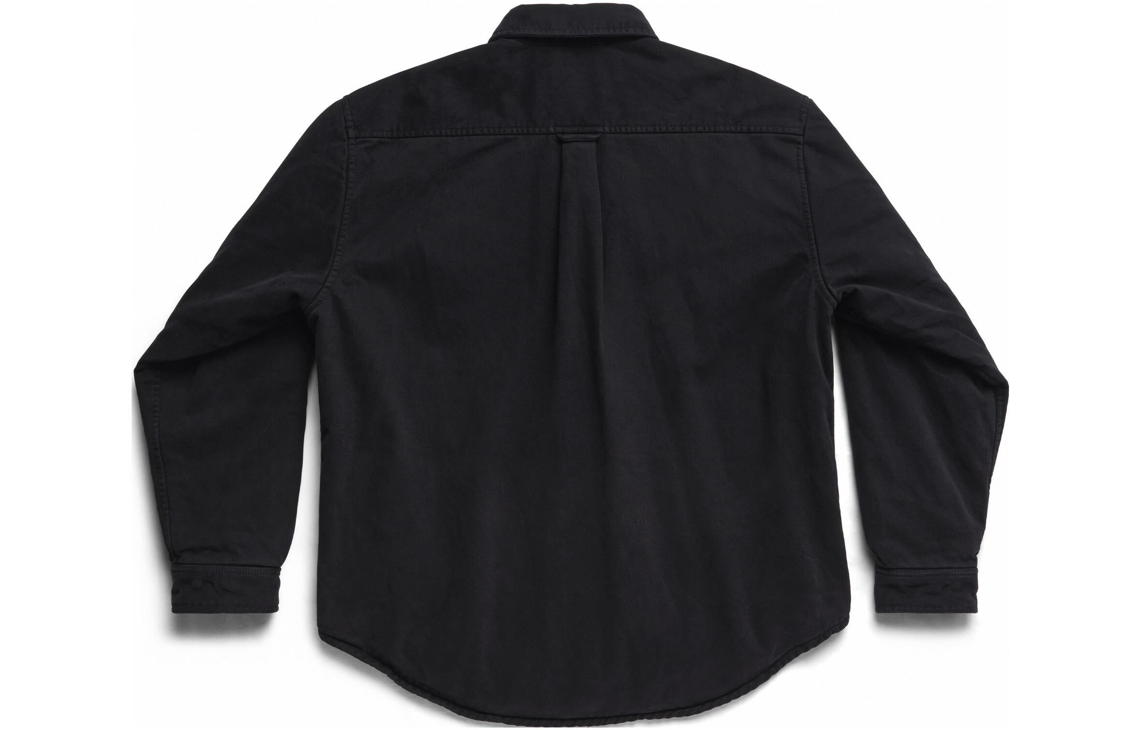 Balenciaga Balenciaga Padded Shirt Large Fit 'Black' 719305TNW111700 - 2