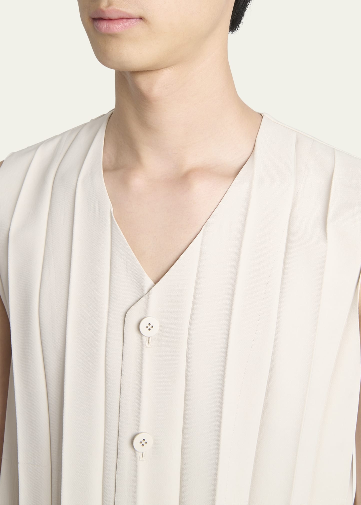 Men's Edge Ensemble Pleated Vest - 5