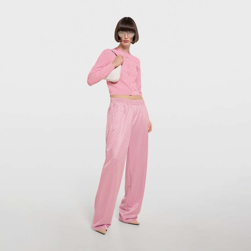 GUCCI GG fine fabric jacquard cardigan outlook