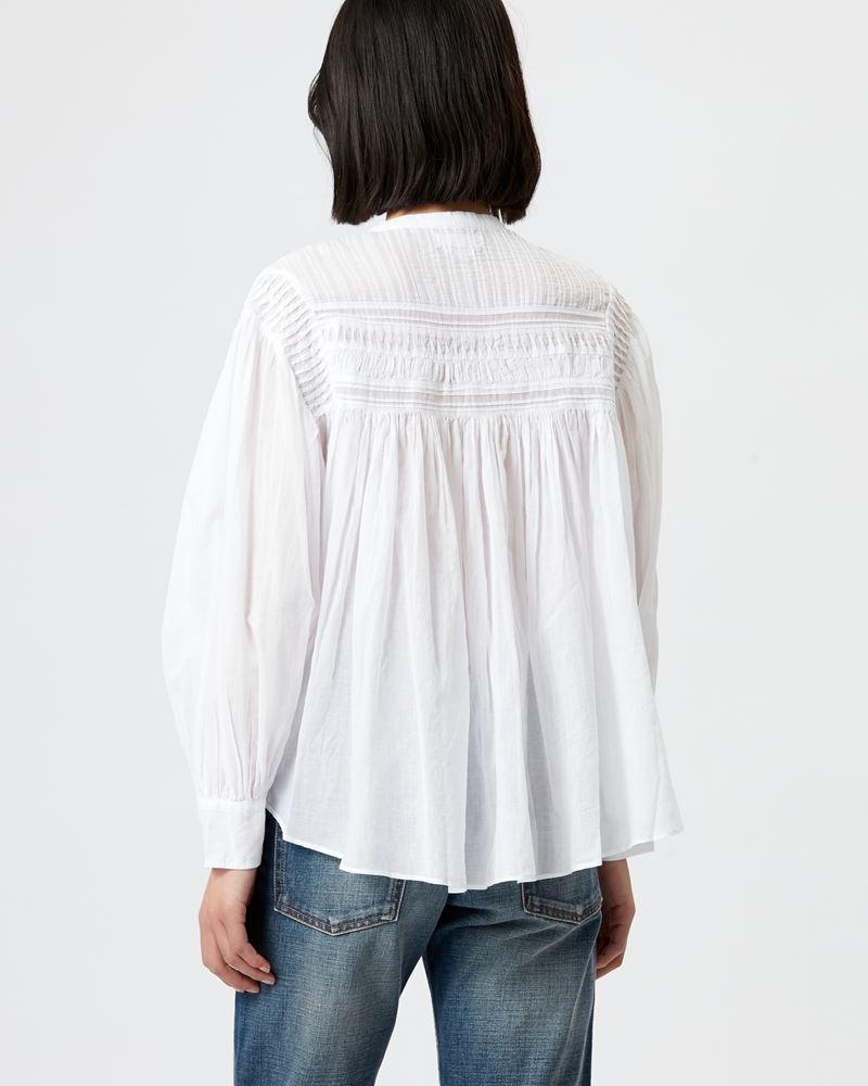 PLALIA COTTON VOILE TOP - 5