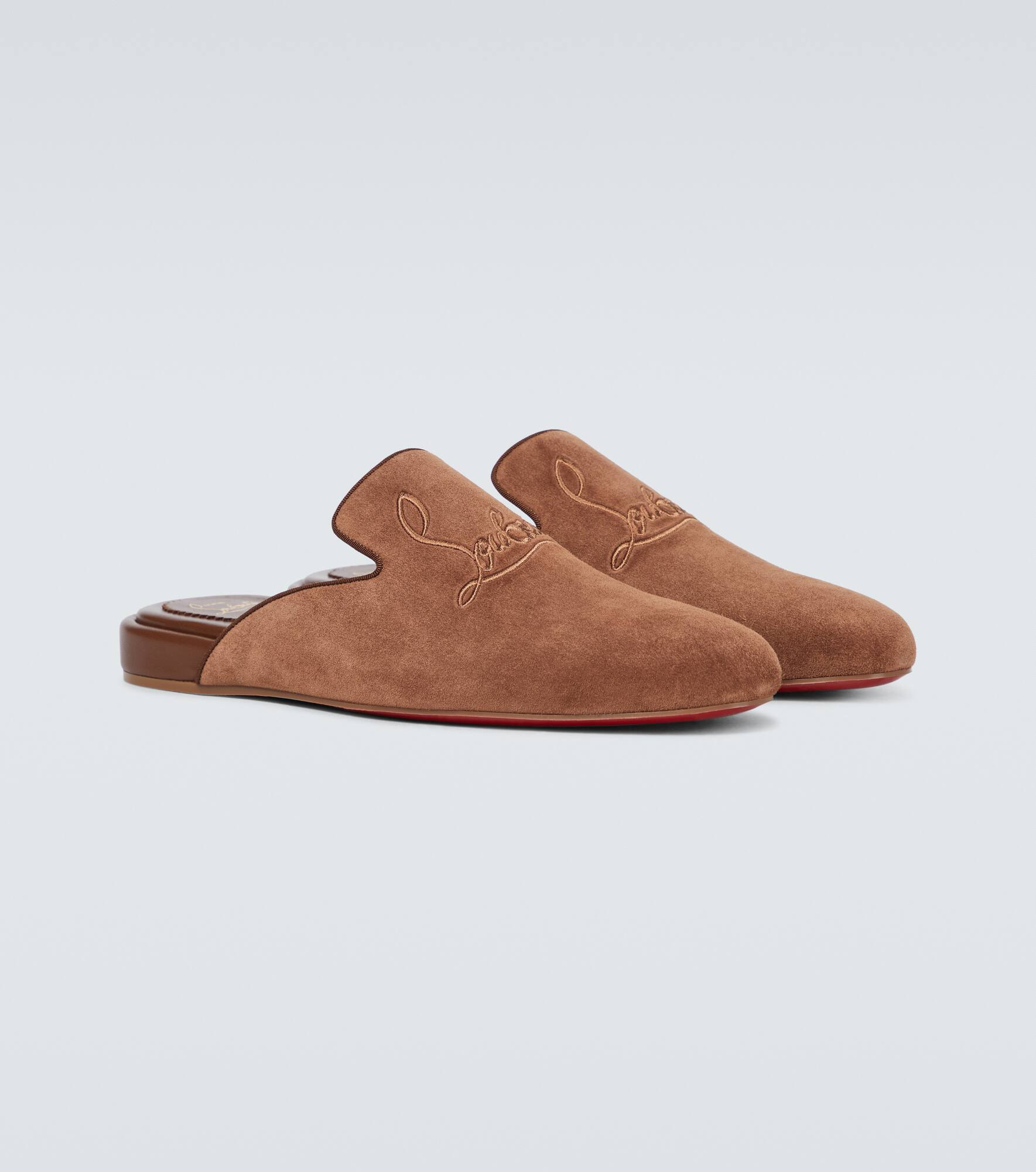Exclusive to Mytheresa – Navy Coolito Flat mules - 5