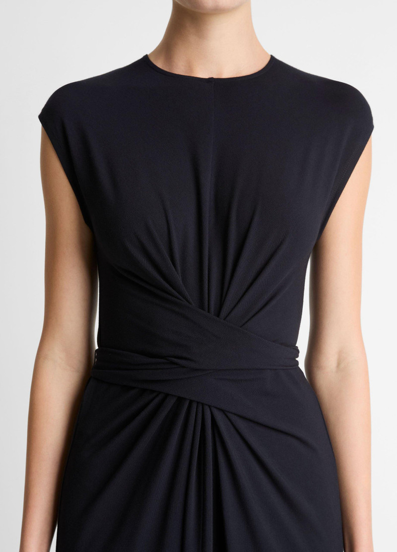 Jersey Wrap Midi Dress 4