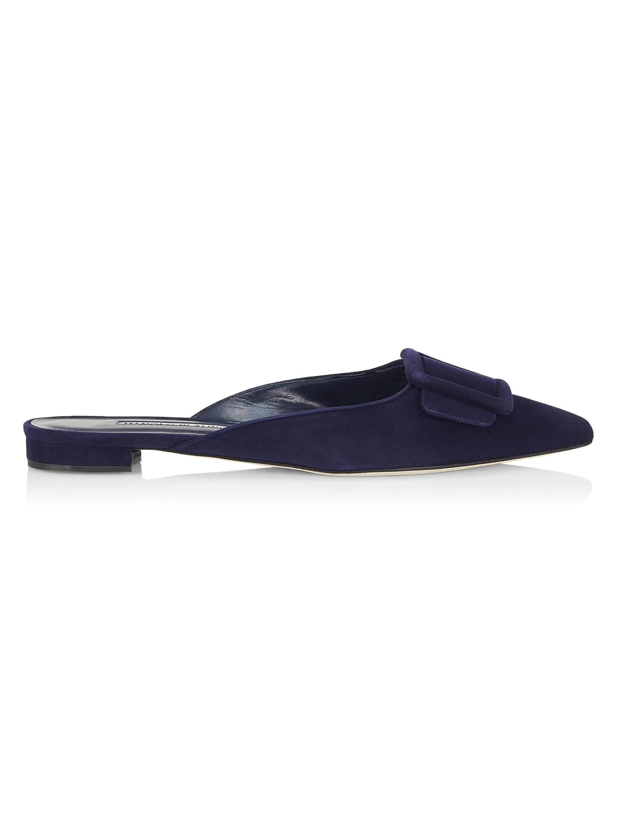 Women's Maysale Suede Flats - Navy - 1