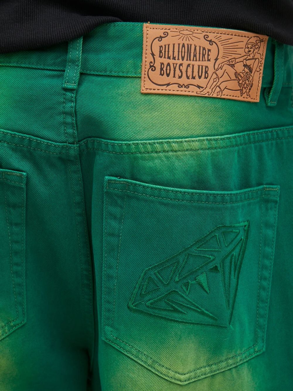 garment-dyed jeans - 4