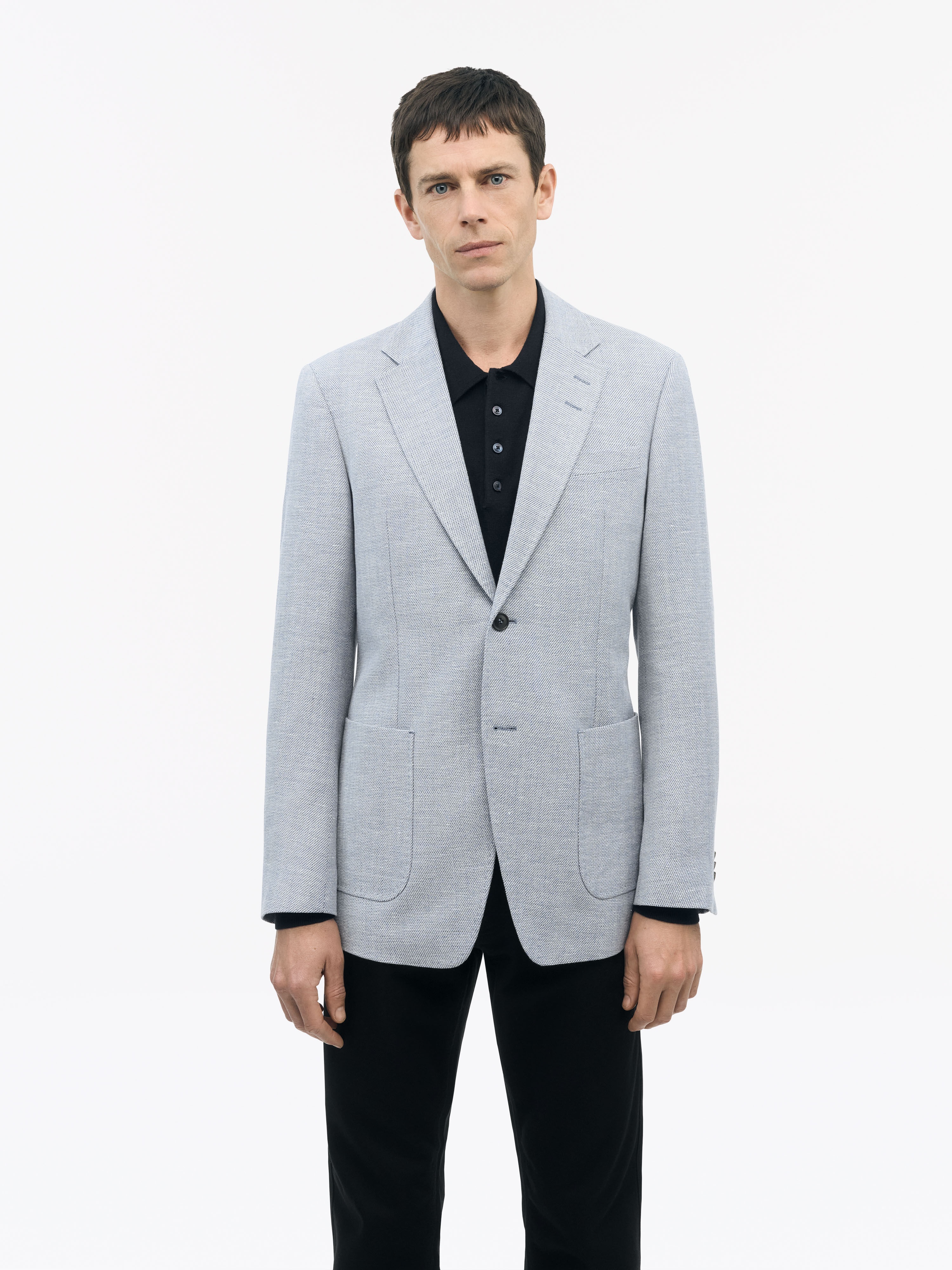 Justin HL Linen Blend Blazer - 3
