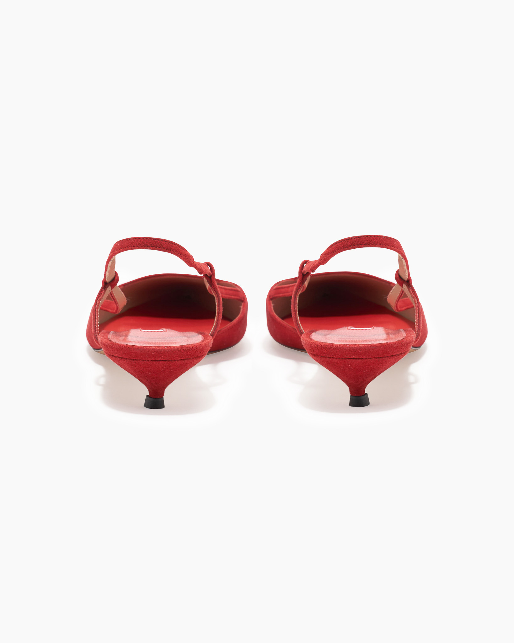 Slingback Kitten Heels - 5