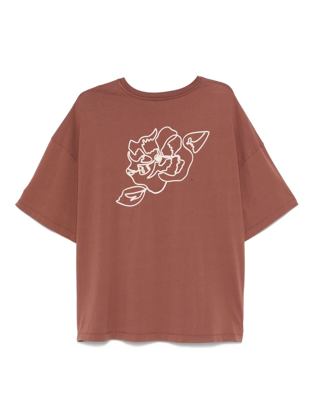 rope-embroidery T-shirt - 2