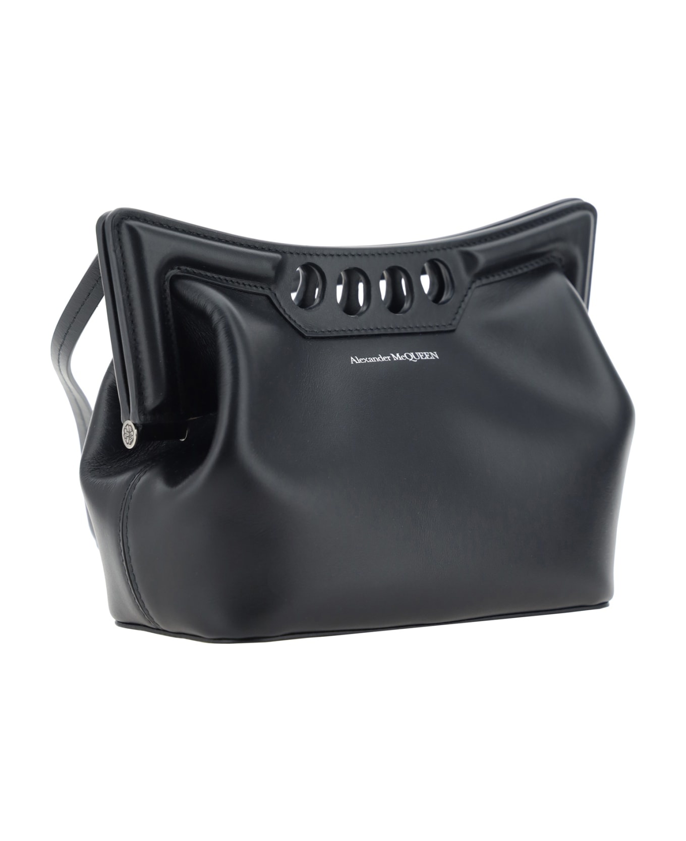Mini Peak Leather Shoulder Bag - 2