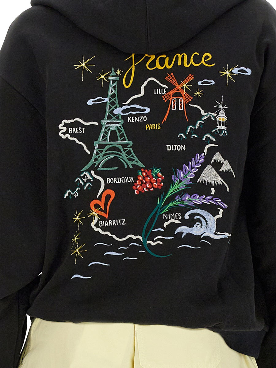 Kenzo Women Reversible Cotton Sweatshirt - 4