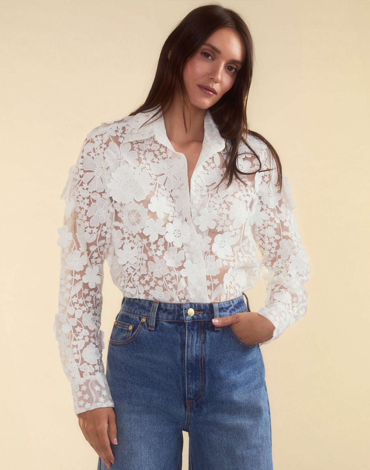 Blooming Lace Shirt - 2