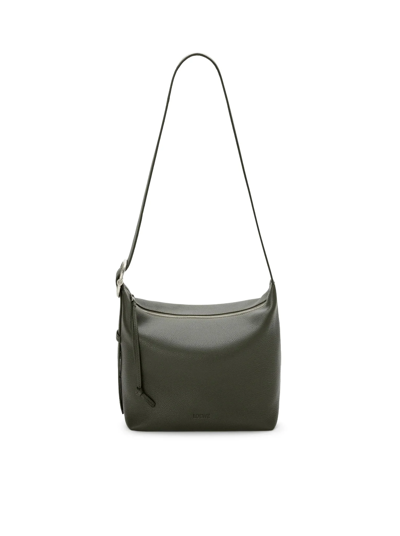 HOBO LOOP BAG IN GRAINED CALFSKIN LEATHER - 1