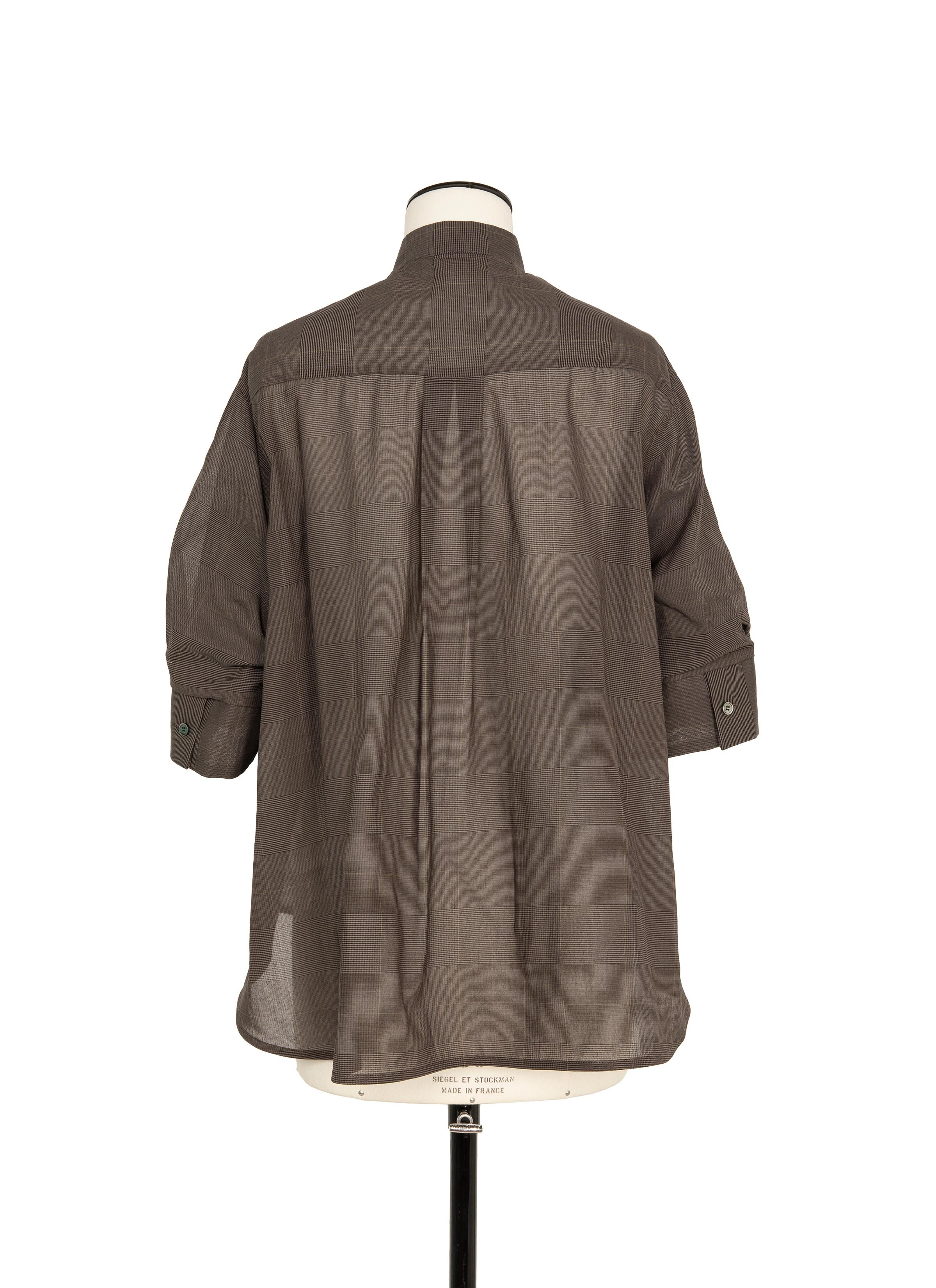 High Twist Voile x Knit Cardigan - 4