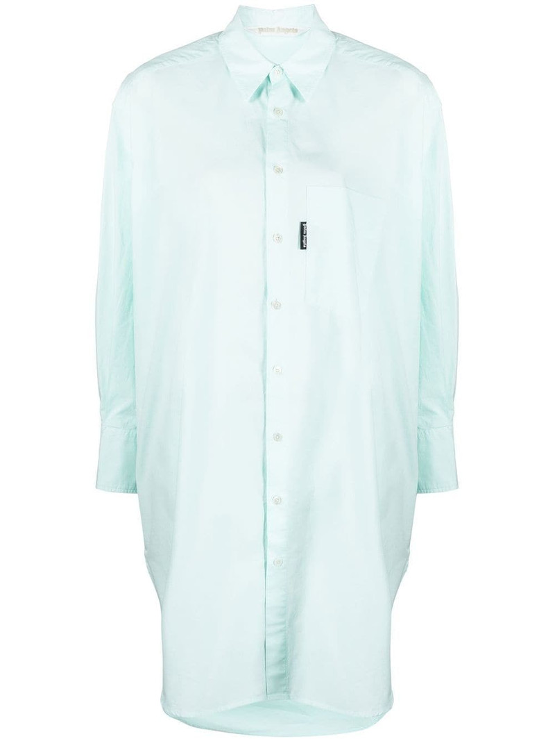 oversize cotton shirt dress 1