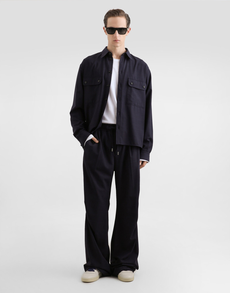 Dolce & Gabbana Cotton t-shirt with heraldic patch outlook