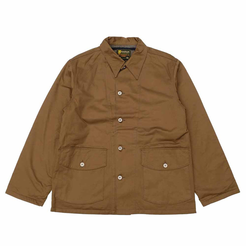 Buzz Rickson's AVIATION ASSOCIATES - ARMY WORKING JACKET TROY BLANKET LINED - BR15770 outlook