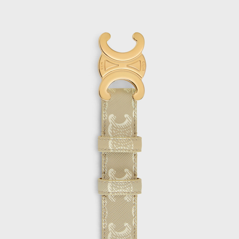 CELINE Medium Triomphe Belt in Triomphe Canvas outlook