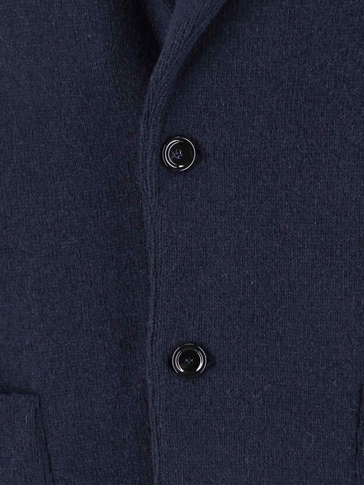 SINGLE-BREASTED CASHMERE JACKET - 4