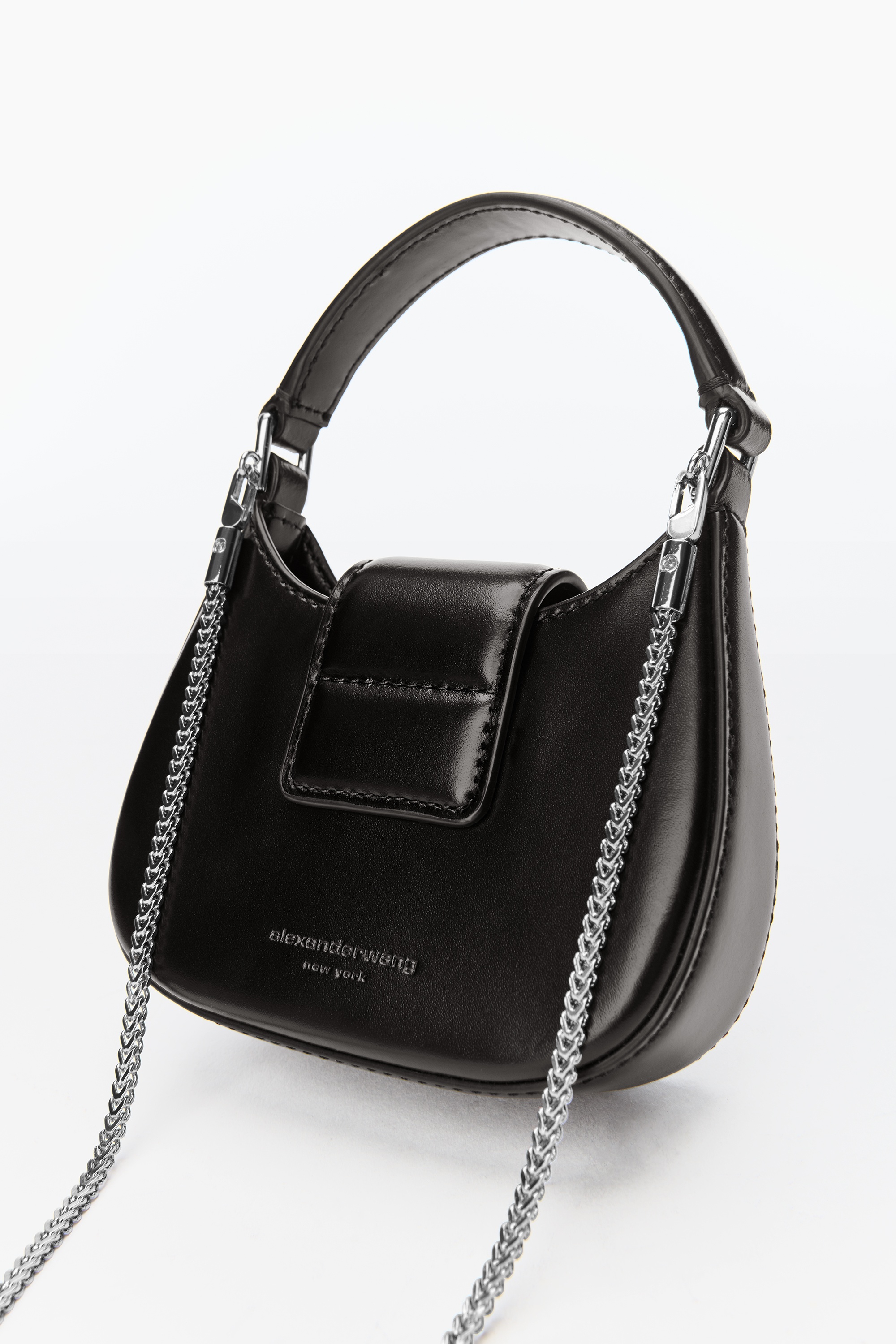 W LEGACY MICRO HOBO IN LEATHER - 5