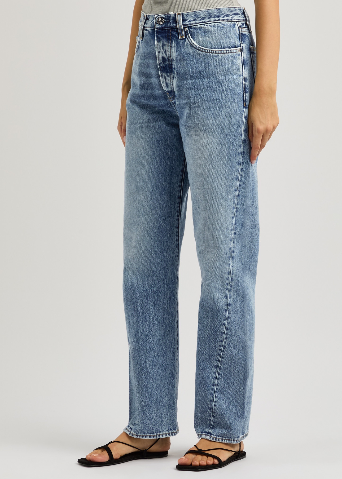 Twisted Seam straight-leg jeans - 2