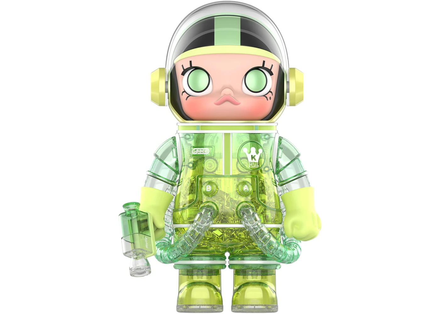 Pop Mart Mega Collection 400 % Space Molly Soft Drink Series Mojito 400% - 1