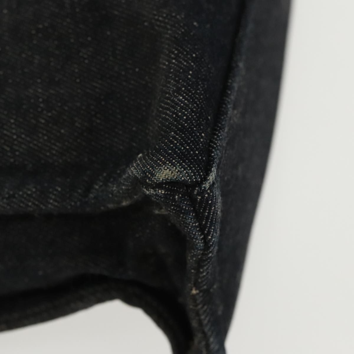Burberry Blue Label Tote Bag Canvas Silver Black - 9