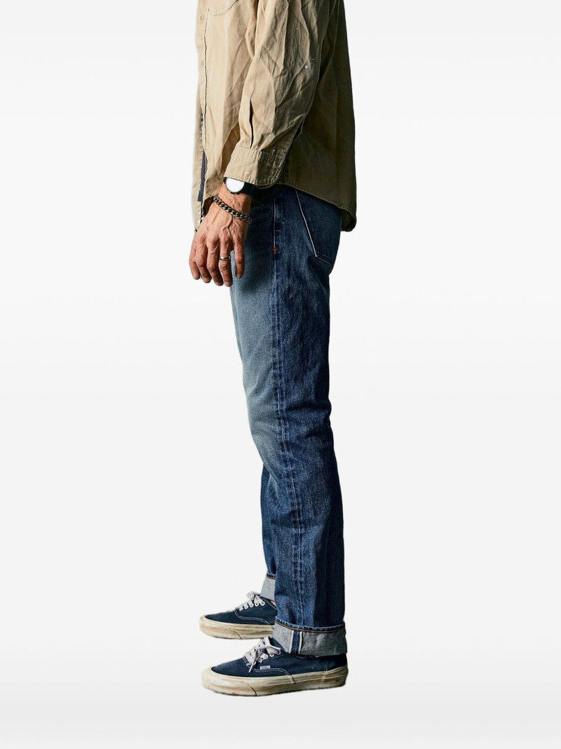 Henry stone-washed selvage jeans 4