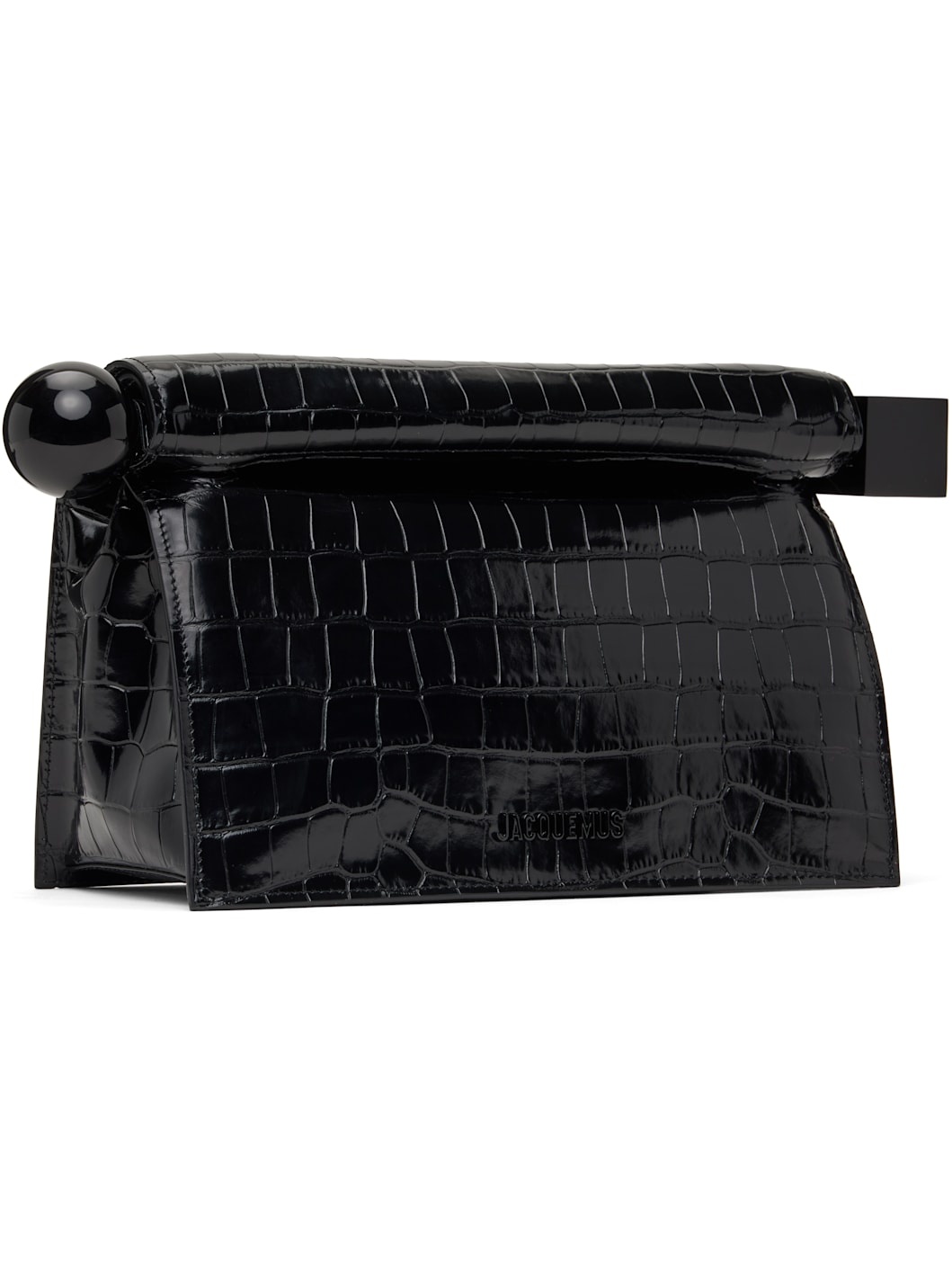 Black 'The Rond Carré' Clutch - 2