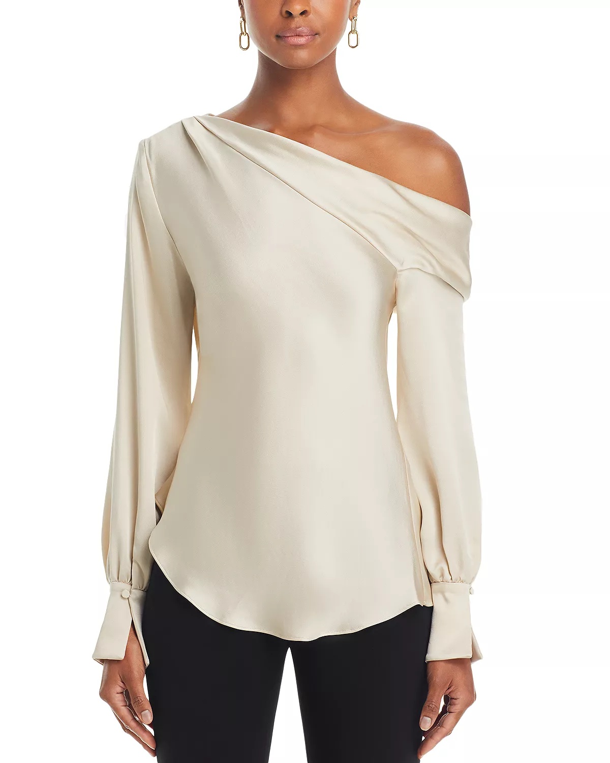 Alice Draped One Shoulder Top - 6