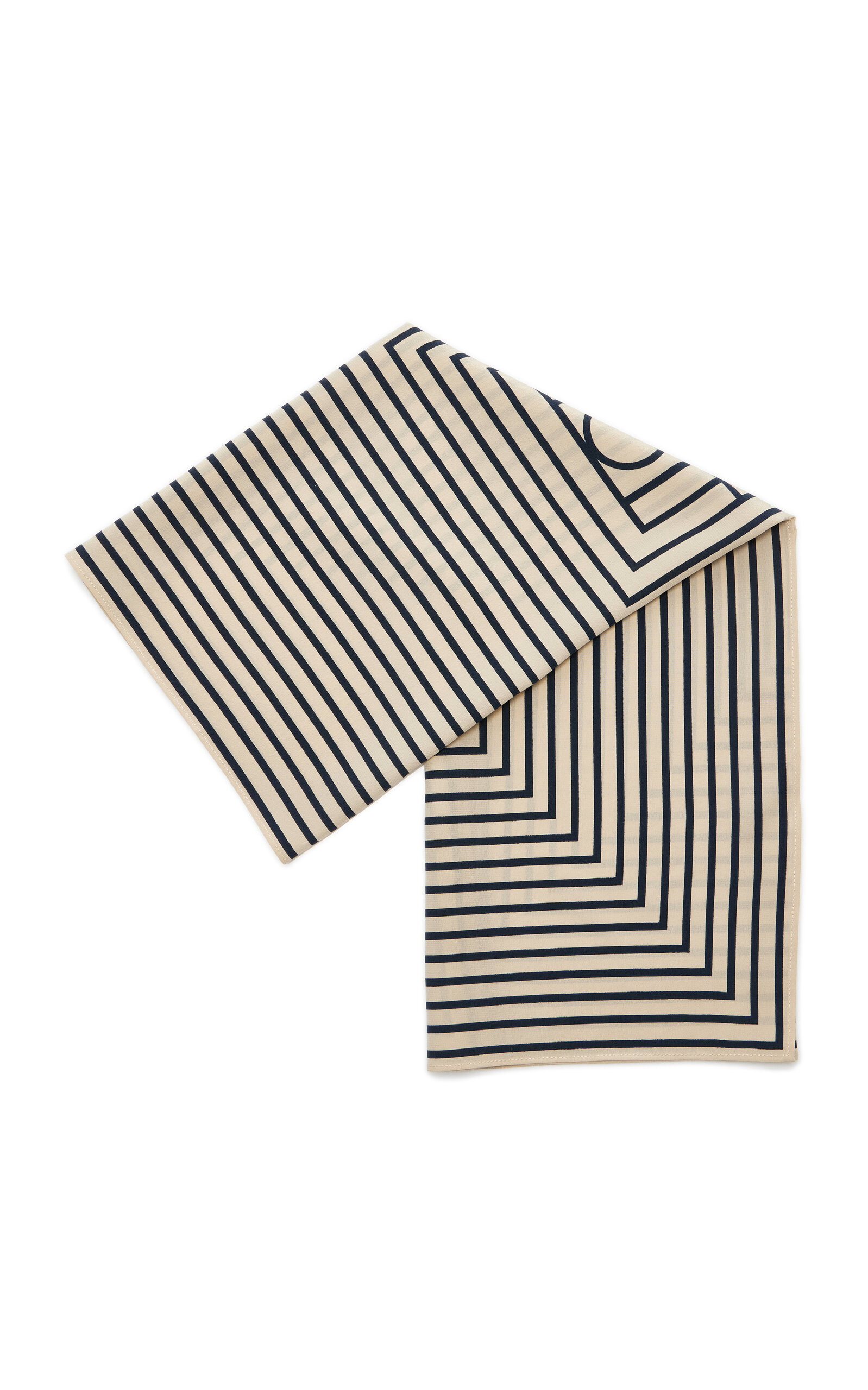 Monogram Silk Scarf black/white - 5