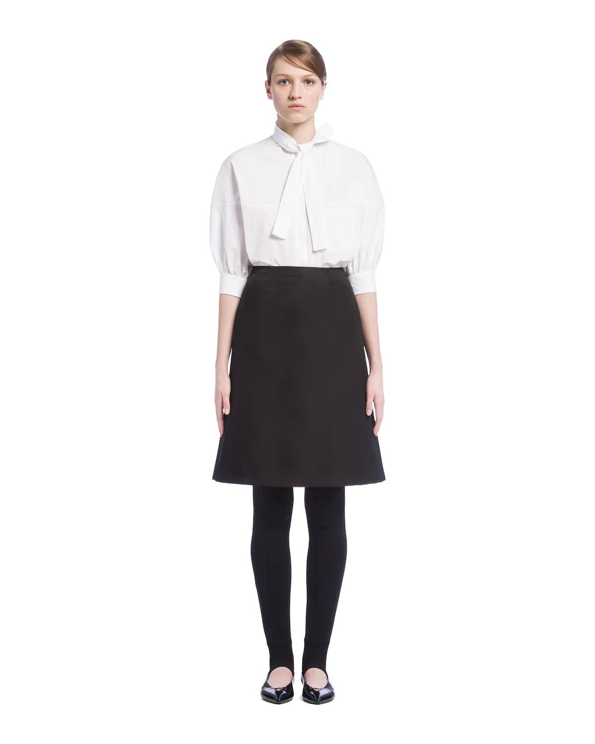 Re-Nylon Gabardine skirt - 2