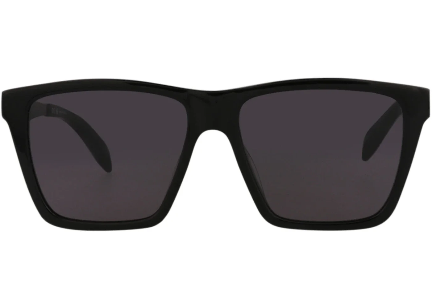 Alexander McQueen Square-Frame Acetate Sunglasses Black Ruthenium Grey (AM0352S-30012332-001) - 1