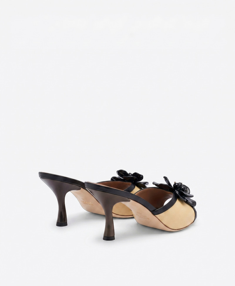 Cyd 70 Beige Raffia Sandals 3