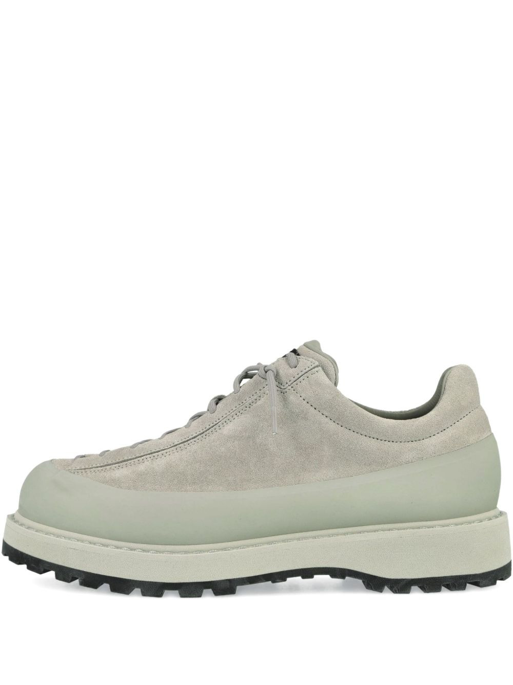 suede lace-up boots - 1