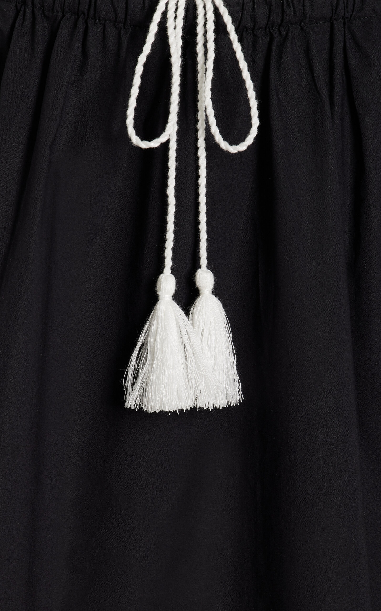 Exclusive Pheobes Cotton Maxi Skirt black/white - 5