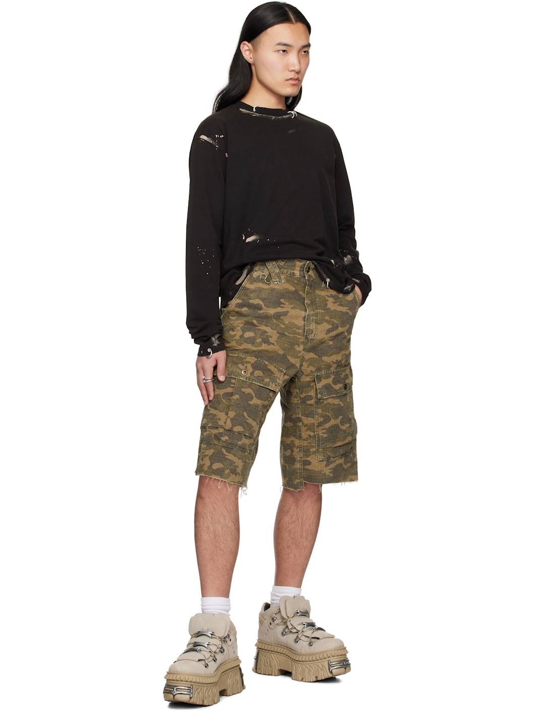 Black Pierced T-shirt - 5