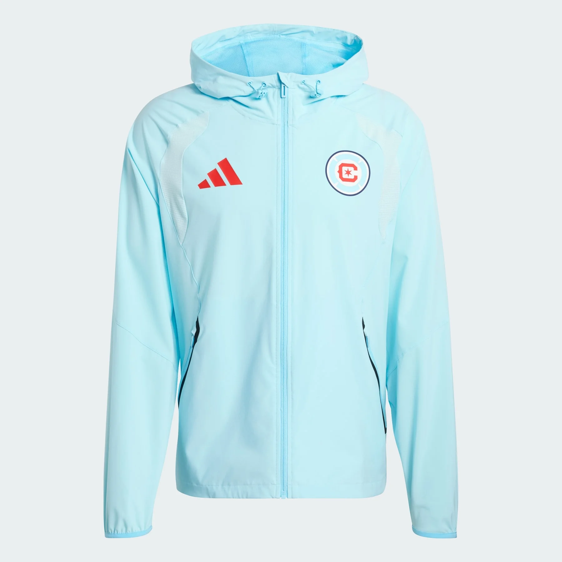 Chicago Fire Tiro Tech Full Zip Windbreaker - 1