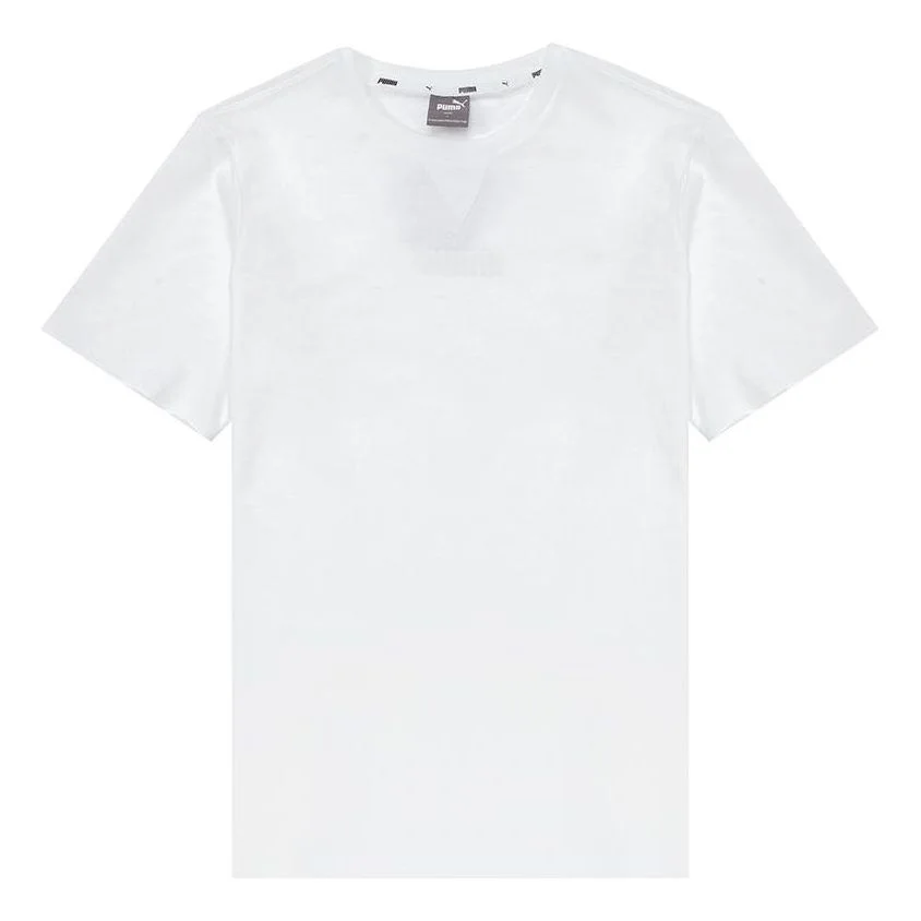 PUMA Basic Logo T-Shirts 'White' 849593-02 - 1