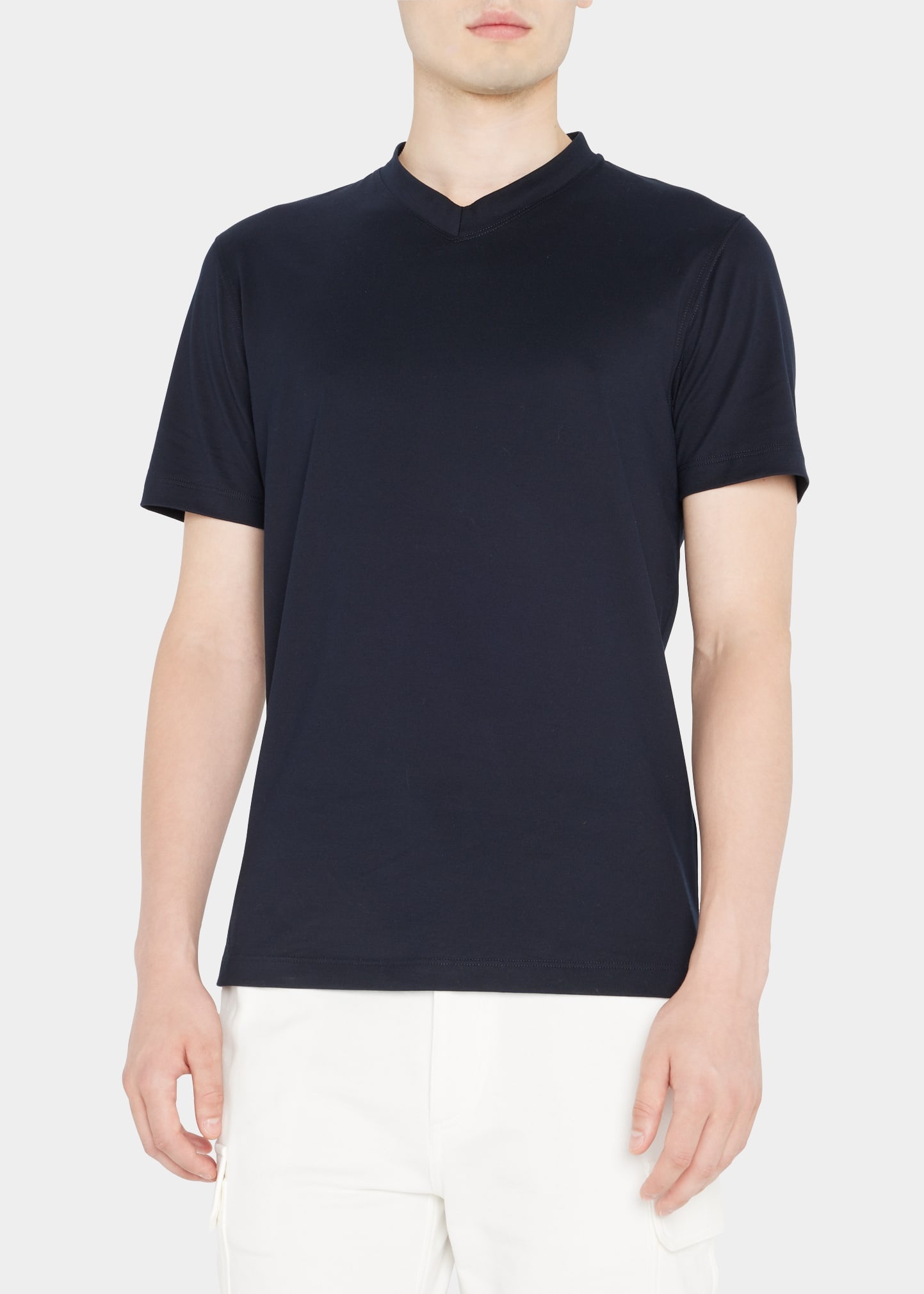 Men's Basic-Fit V-Neck T-Shirt - 3