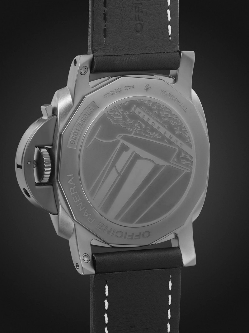 Luminor Luna Rossa GMT Automatic Titanium Watch, Ref. PAM01036 5