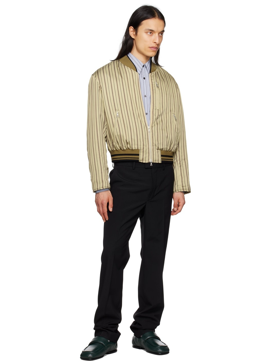 Black Creased Trousers - 4